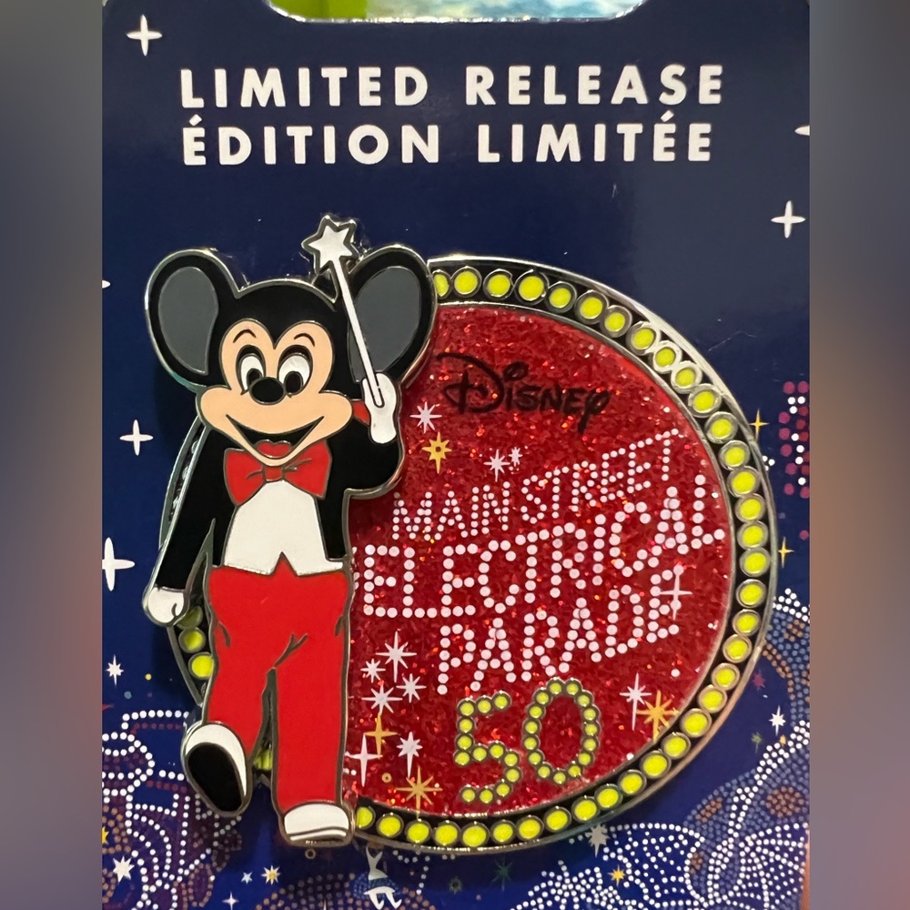 Main Street Electrical Parade 50th Anniversary Pin